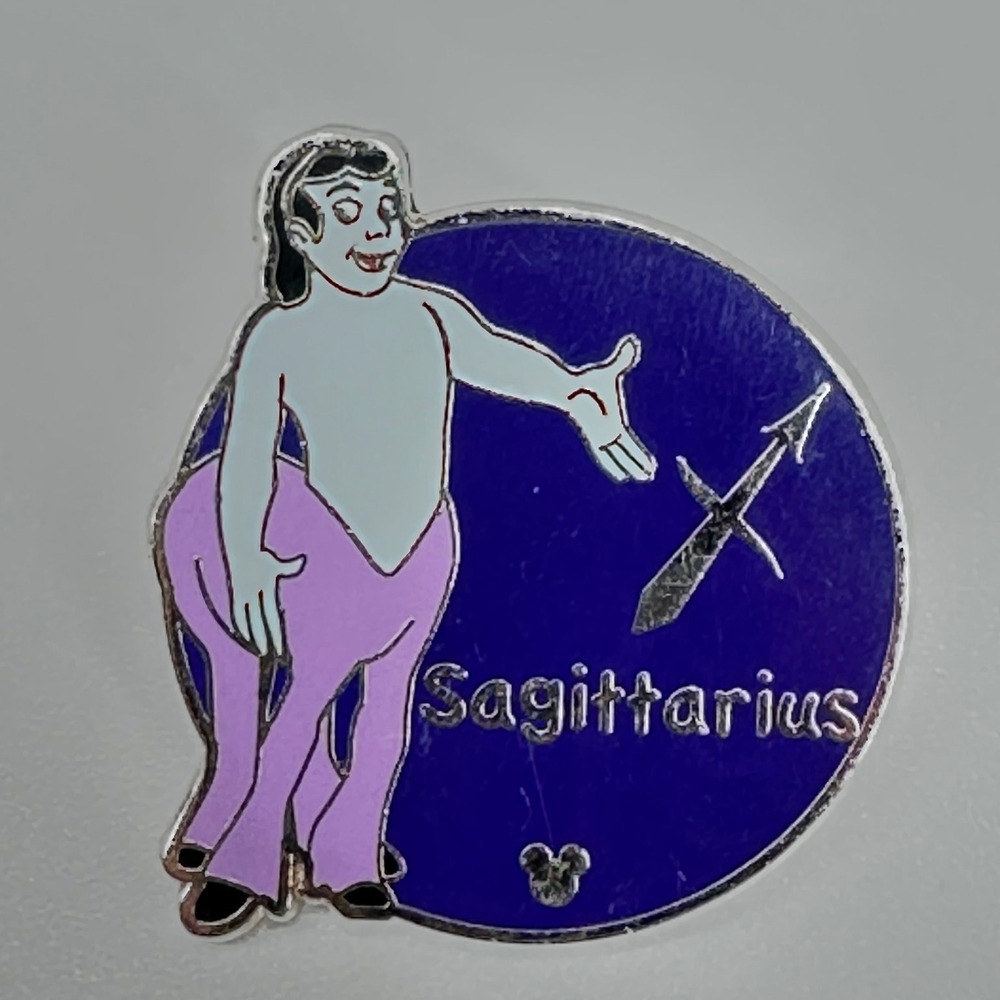 Sagittarius Zodiac Sign Centaur FANTASIA Disney Pin Trade Hidden Mickey 9 of 12